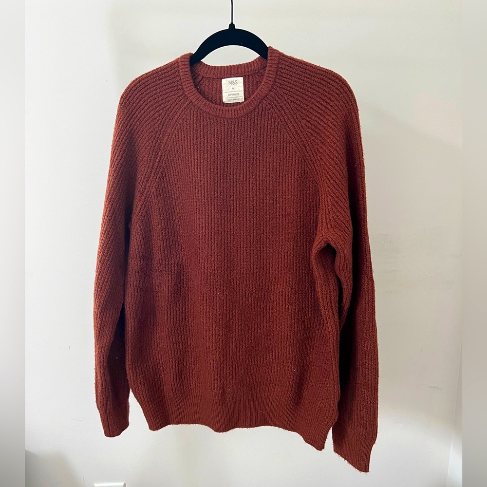 Cozy soft ribbed sweater from Ireland
